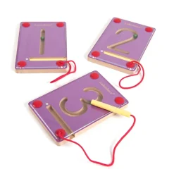 Wooden Magnetic Learning Numbers 0-9