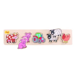 Wooden Manipulative Nursery Toys Bundle