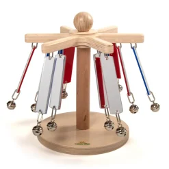 Wooden Mirror Chime about Carousel