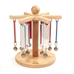 Wooden Mirror Chime about Carousel
