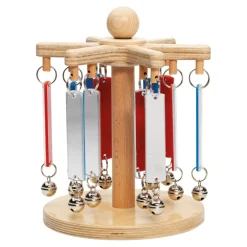 Wooden Mirror Chime about Carousel