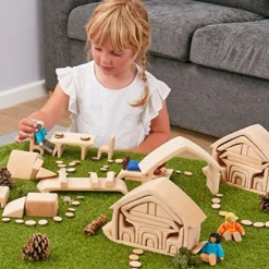 Wooden Nesting Houses 3pk