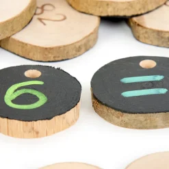 Wooden 1-100 Number Pieces