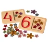 Wooden Number Trays 9pk