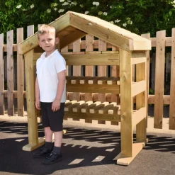 Wooden Outdoor Wellie Store