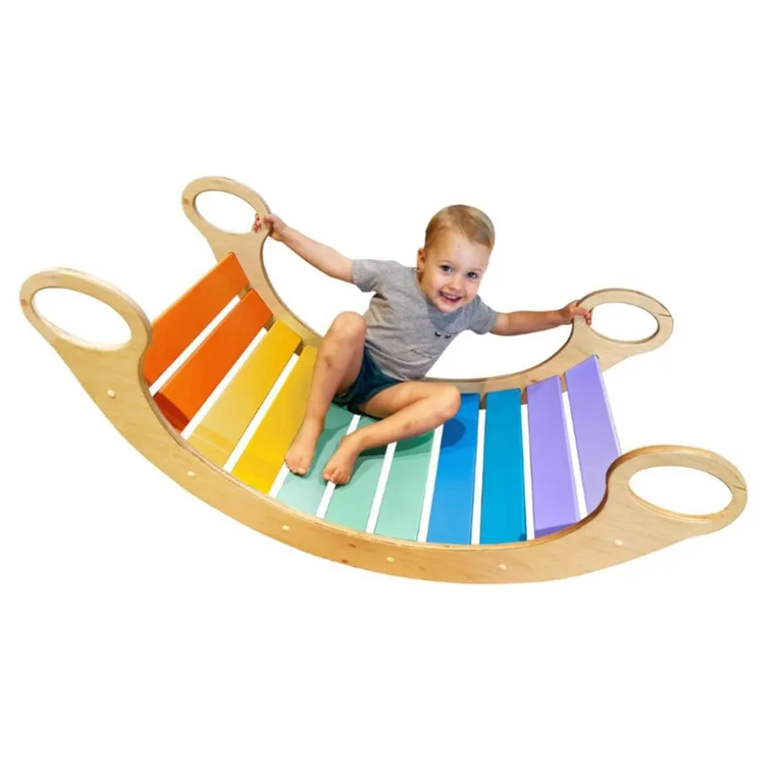 Wooden Rocking Tunnel