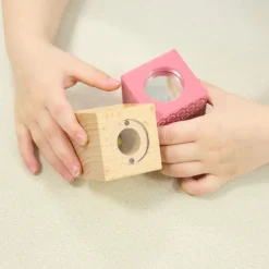 Wooden Sensory Blocks 8pk
