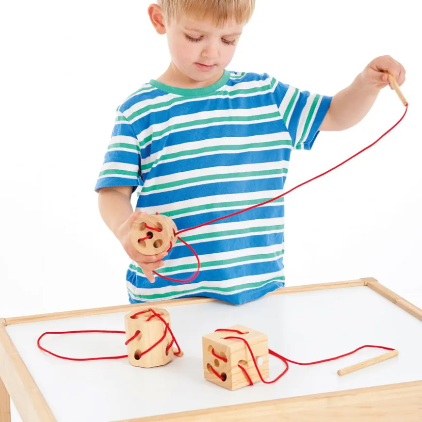 Wooden Sewing Blocks 3pk