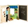 Wooden Shop Role Play Panel Set