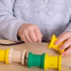 Wooden Threading Cotton Reels 40pk