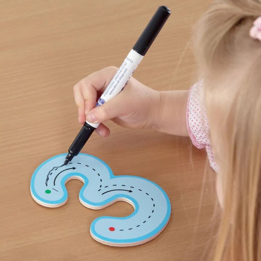 Wooden Wipe Clean Number Formation Set 1-20