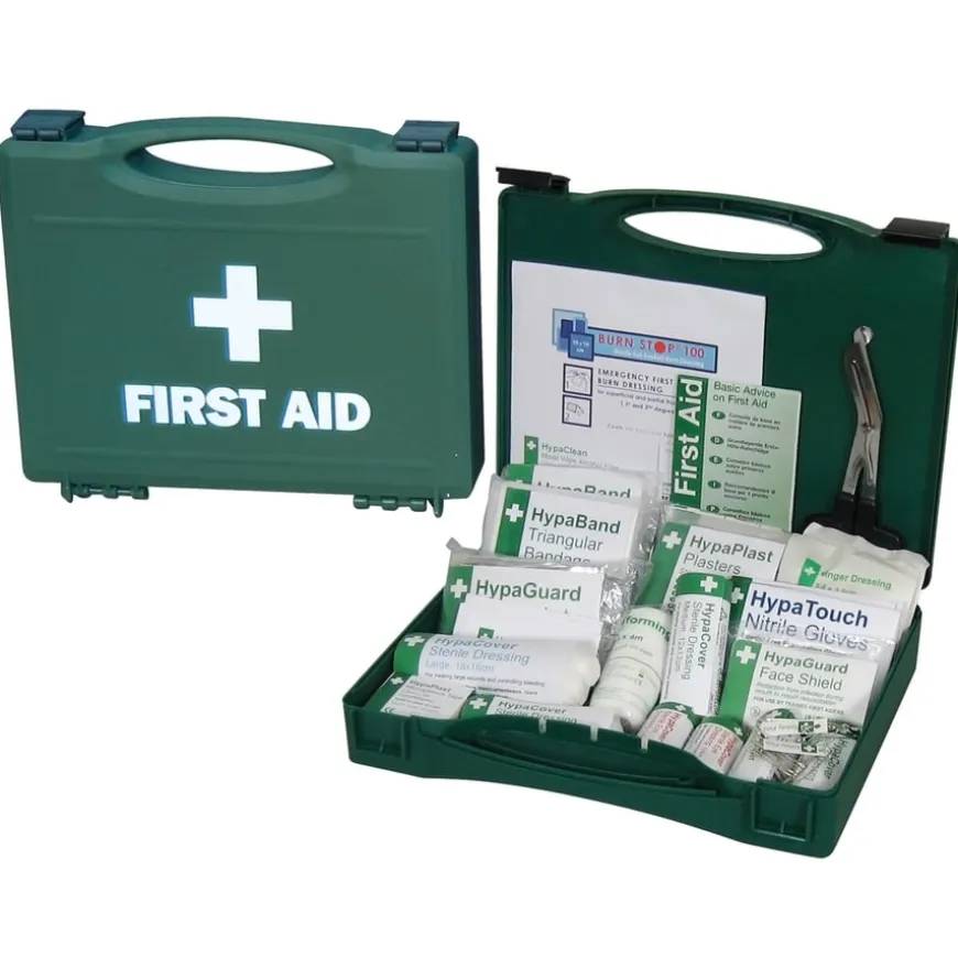 Workplace First Aid Kit in Plastic Case