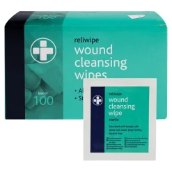 Wound Cleansing Wipes 100pk