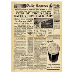 WW2 Wartime Newspapers 3pk