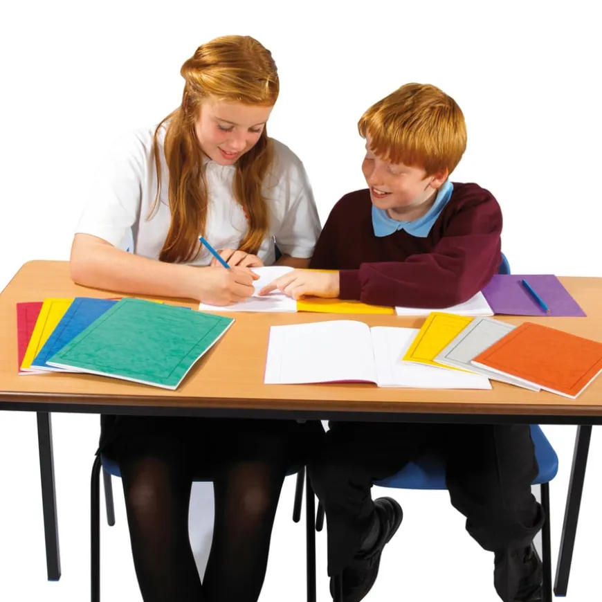 5''x 6.5'' Exercise Book 8mm Ruled Blue 24pg 50pk