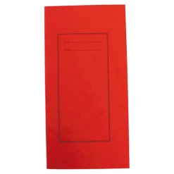 8''x4'' Exercise Book 8mm Ruled Red 32pg 50pk