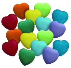 Yellow Door Kindness Heart Stones 16pk