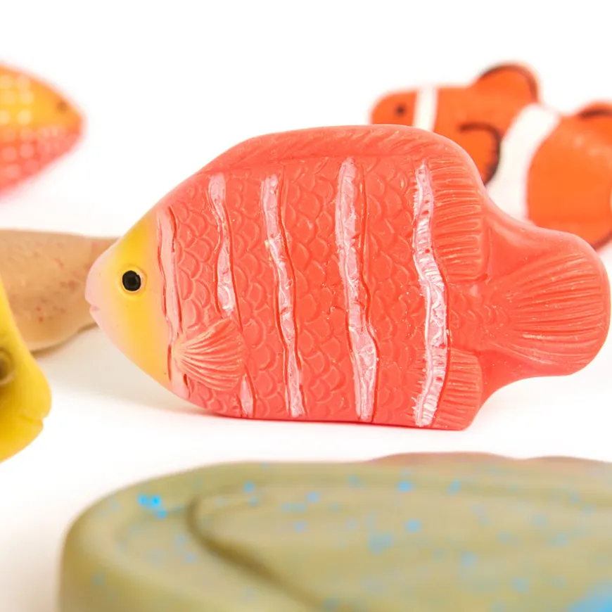 Yellow Door Sensory Stone Fish