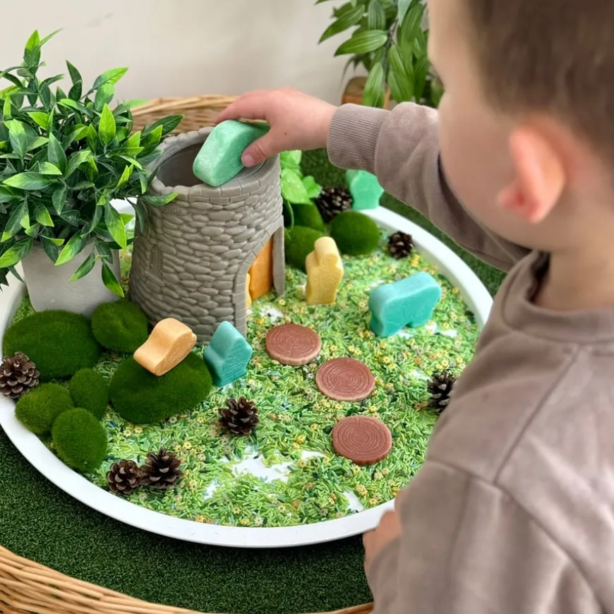 Yellow Door Small World Play Tower