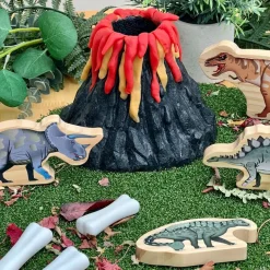 Yellow Door Small World Play Volcano